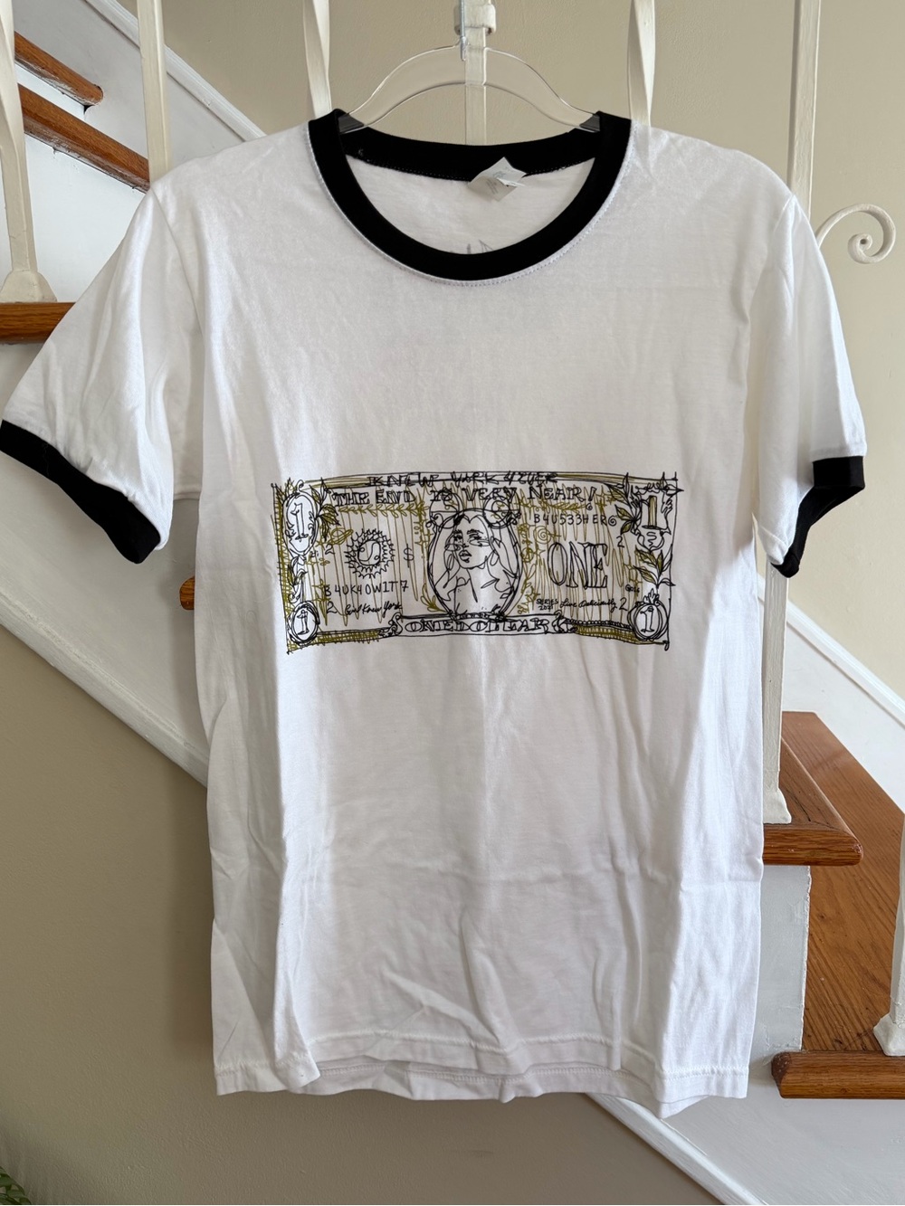 Girl New York ringer tshirt